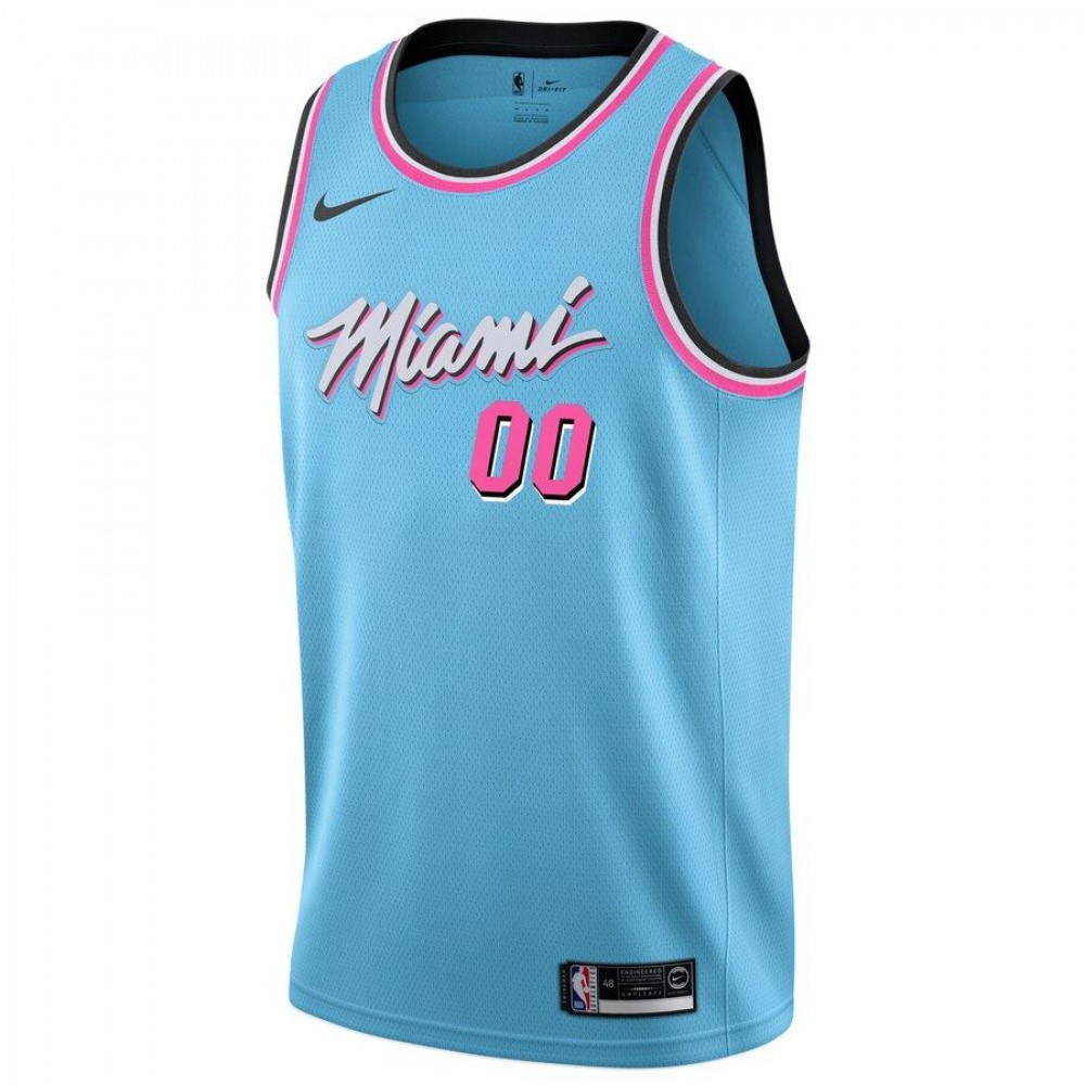 Miami Heat Youth 2019/20 Swingman Custom Jersey Blue – City Edition-Pro Kit Vault | Brand New 26/27 Sports Jerseys